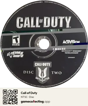 Call of Duty Computer, NTSC disc