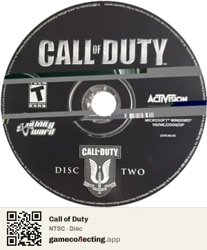 Call of Duty Computer, NTSC disc