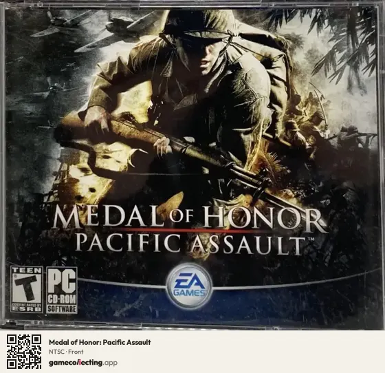 Medal of Honor: Pacific Assault Computer, NTSC box front