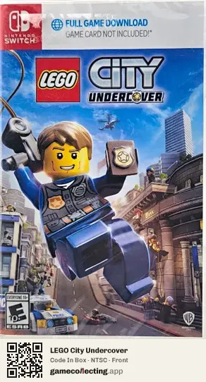 LEGO City Undercover Nintendo Switch, NTSC box front