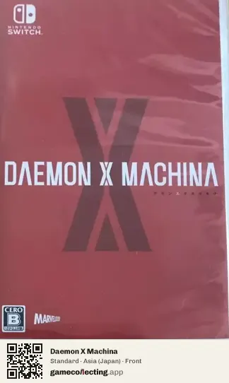 Daemon X Machina Nintendo Switch, Asia box front