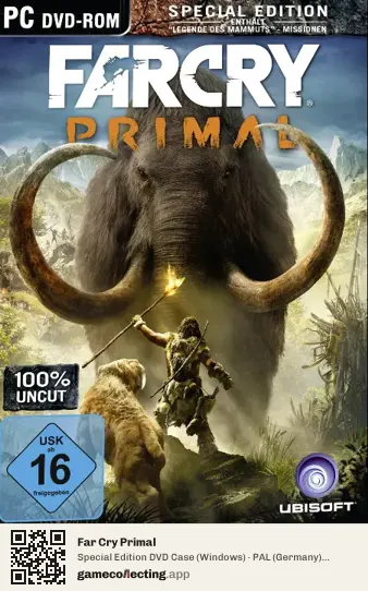 Far Cry Primal Computer, Germany box front