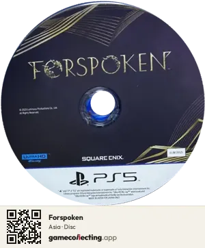 Forspoken PlayStation 5, Asia disc