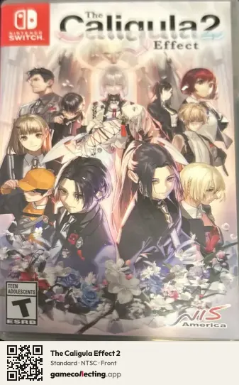 The Caligula Effect 2 Nintendo Switch, NTSC box front