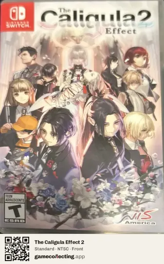 The Caligula Effect 2 Nintendo Switch, NTSC box front