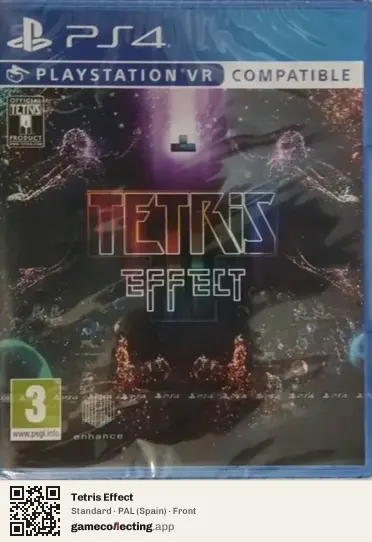 Tetris Effect PlayStation 4, Spain box front