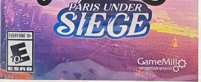 Miraculous: Paris Under Siege, the ESRB box on its front