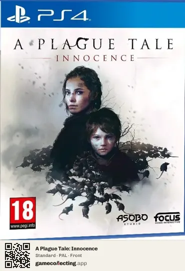 A Plague Tale: Innocence PlayStation 4, PAL box front