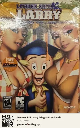 Leisure Suit Larry: Magna Cum Laude Computer, NTSC box front