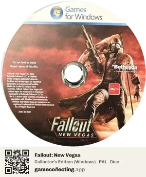 Fallout: New Vegas Computer, PAL disc
