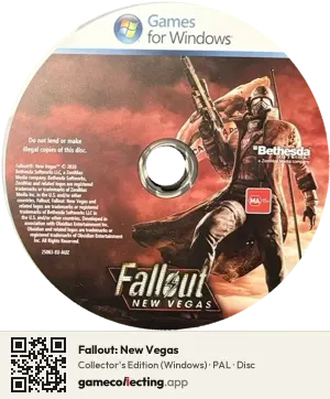 Fallout: New Vegas Computer, PAL disc