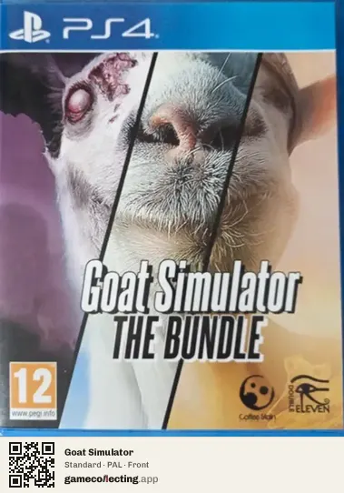 Goat Simulator PlayStation 4, PAL box front
