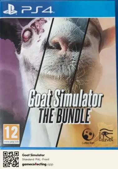 Goat Simulator PlayStation 4, PAL box front