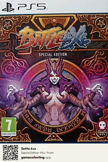 Battle Axe PlayStation 5, PAL box front