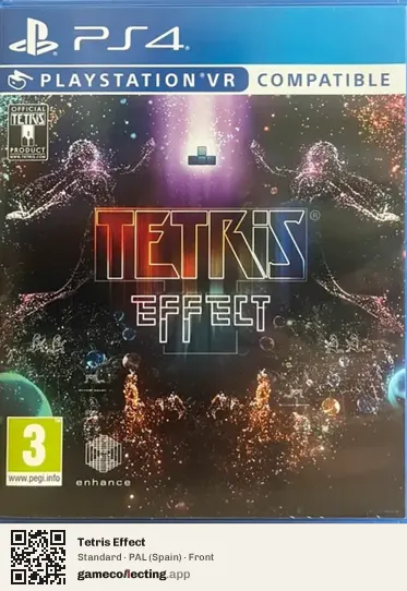 Tetris Effect PlayStation 4, Spain box front