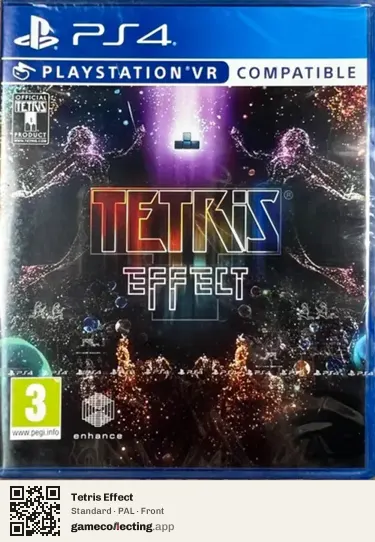 Tetris Effect PlayStation 4, PAL box front
