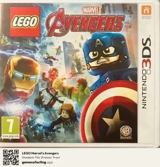 LEGO Marvel's Avengers Nintendo 3DS, France box front
