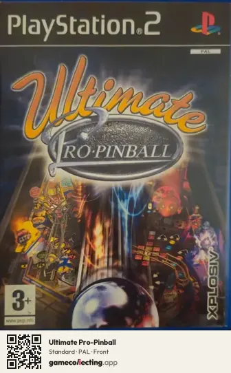 Ultimate Pro-Pinball PlayStation 2, PAL box front