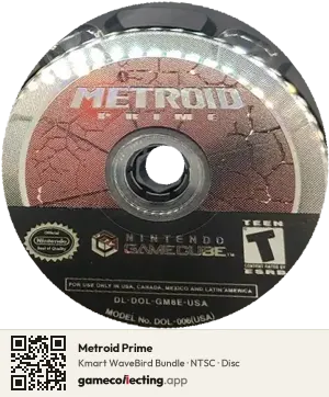 Metroid Prime Nintendo GameCube, NTSC disc