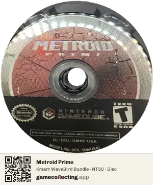 Metroid Prime Nintendo GameCube, NTSC disc