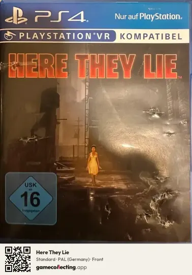 Here They Lie PlayStation 4, Germany box front
