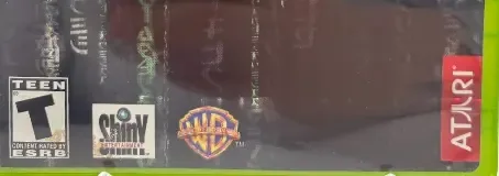 Enter the Matrix, the ESRB box on its front