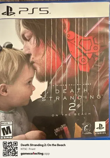 Death Stranding 2: On the Beach PlayStation 5, NTSC box front