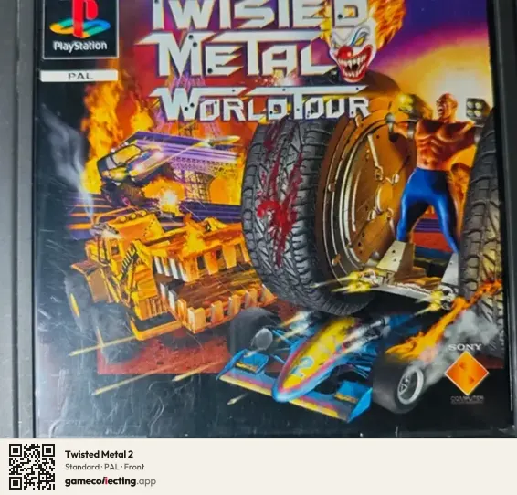 Twisted Metal 2 PlayStation, PAL box front