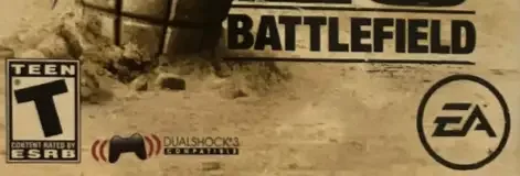 Battlefield: Bad Company, the ESRB box on its front