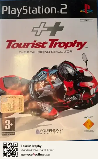 Tourist Trophy PlayStation 2, Italy box front