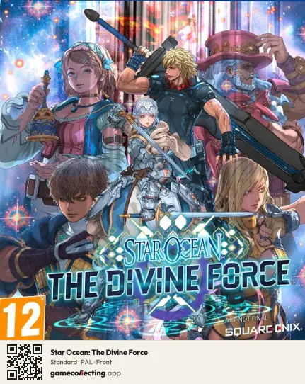 Star Ocean: The Divine Force PlayStation 5, PAL box front