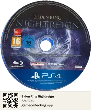 Elden Ring Nightreign PlayStation 4, PAL disc