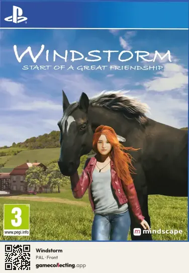 Windstorm PlayStation 4, PAL box front