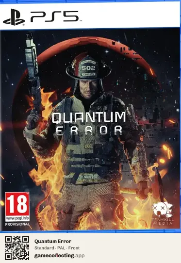 Quantum Error PlayStation 5, PAL box front
