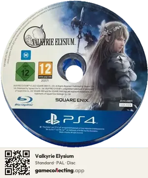 Valkyrie Elysium PlayStation 4, PAL disc