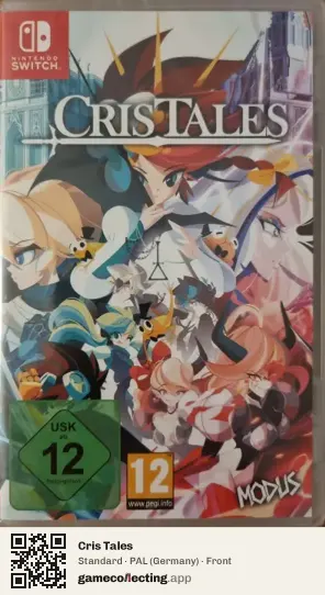 Cris Tales Nintendo Switch, Germany box front