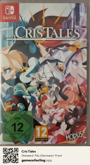 Cris Tales Nintendo Switch, Germany box front