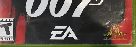 007: From Russia with Love, the ESRB box on its front