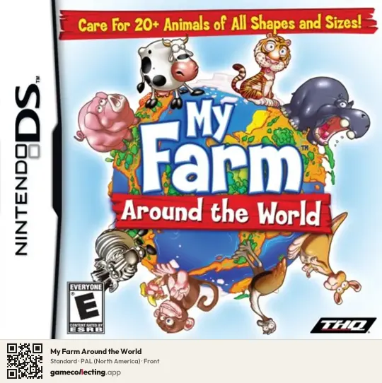 My Farm Around the World Nintendo DS, North America box front