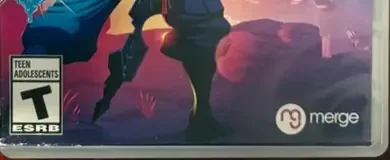 Dead Cells, the ESRB box on its front
