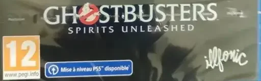 Ghostbusters: Spirits Unleashed, the PEGI square on its front