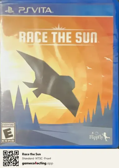Race the Sun PlayStation Vita, NTSC box front