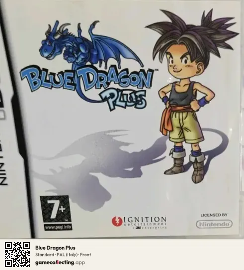 Blue Dragon Plus Nintendo DS, Italy box front