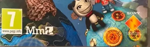 LittleBigPlanet 2, the PEGI square on its front