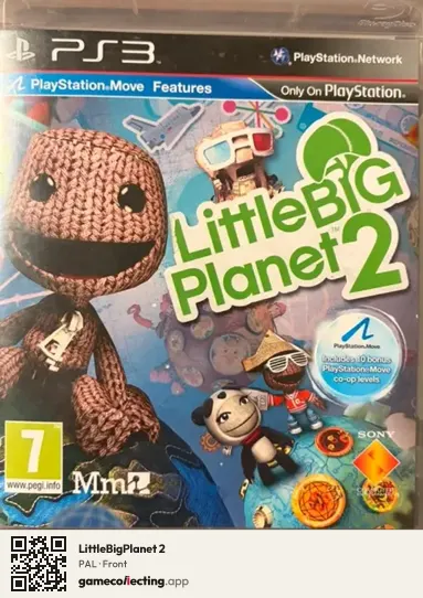LittleBigPlanet 2 PlayStation 3, PAL box front