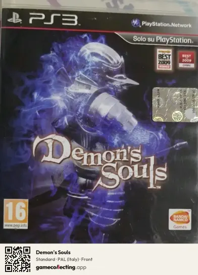 Demon's Souls PlayStation 3, Italy box front