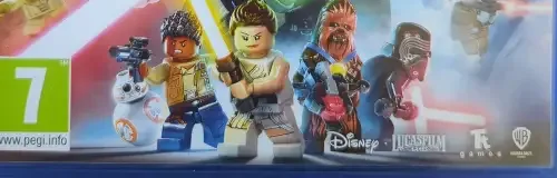 LEGO Star Wars: The Skywalker Saga, the PEGI square on its front