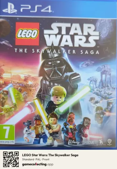 LEGO Star Wars: The Skywalker Saga PlayStation 4, PAL box front