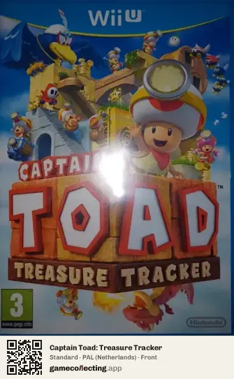 Captain Toad: Treasure Tracker Nintendo Wii U, Netherlands box front