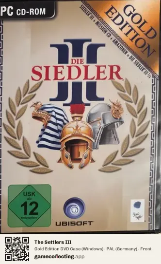 The Settlers III Computer, Germany box front